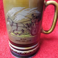 Vintage Wade Musical Mug (Irish Jaunting Car)