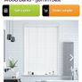Satin Pure White Wood Blinds x 2 Image 3