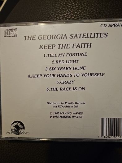 The Georgia Satellites CD - Keep The Faith