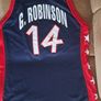 Vintage 90s Champion Glenn Robinson Olympic Dream Team USA Basketball Jersey Large size 44 Image 2