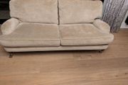Laura Ashley Three-Person Sofa (Cream/Beige)