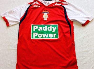 2008/09 St Patricks Athletic Umbro Jersey Size Age 8/9 Years