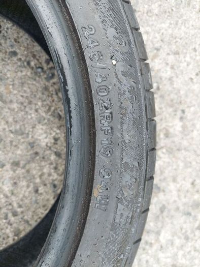 Run flat tyre 245/40ZRF19