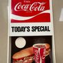 Coca Cola American Menu Sign Rare Image 4