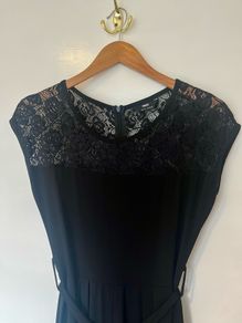 Black lace jumpsuit Size 10