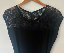 Black lace jumpsuit Size 10