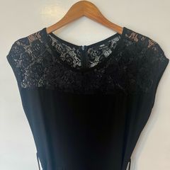 Black lace jumpsuit Size 10