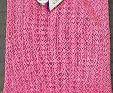 drawstring wash bag pink