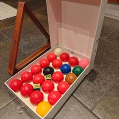 Snooker Balls and Triangle