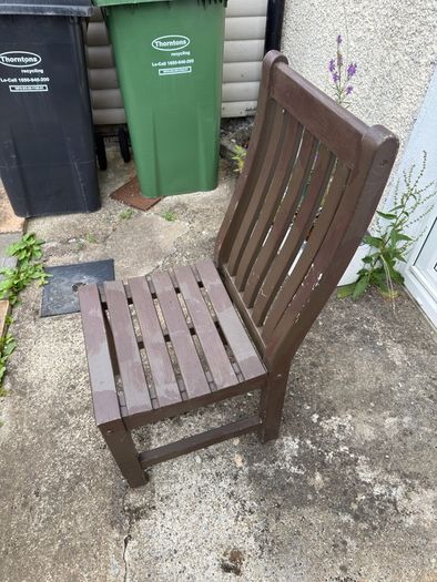 Garden table and chairs