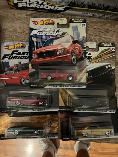 Hot wheels Fast and Furious bundle