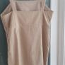 MANGO beige cord pinafore with pockets Sz L (12-14) Image 10