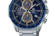Casio edifice Solar Powered Chronograph EQS-900DB-2AV carbon Exclusive Stainless Steel Classic Analogue Watch