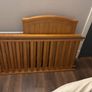 Cot and Mattress Set - converts to toddler bed Image 5