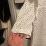 Iris & Ink pure cotton guipure lace blouse Image 2