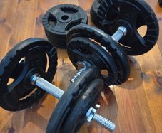 Cast Iron Dumbbells