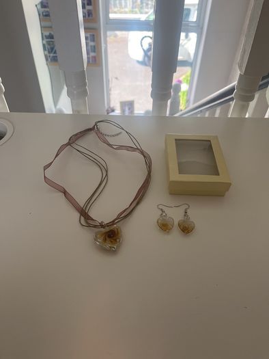 Matching Necklace and Earrings