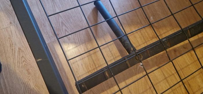 Bed frame cast iron