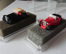 2 MG Midget TC model cars