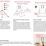 Gymnastics bar adjustable height foldable pink Image 5