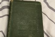 antique Robinson Crusoe by Defoe Illustrated book