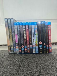 DVDs and Blu Rays