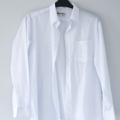 White loose shirt | 100% Cotton | size M | 40/41