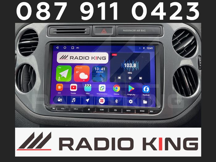 Premium Carplay Volkswagen Tiguan Android Auto Stereo