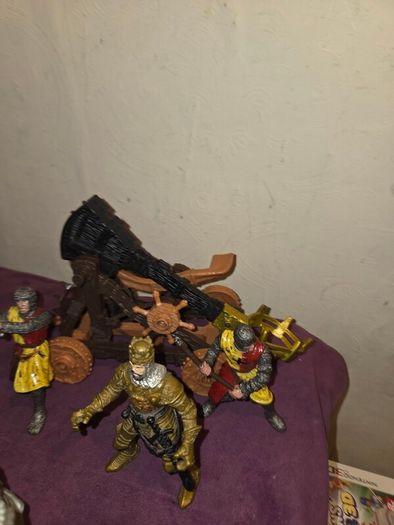Pirate and Knight Toy Figures