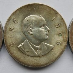 Silver 10 Shilling 1966 (55 each 150 three)