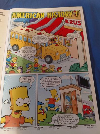 Simpsons comic