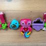 Bright Starts Busy Birdies Carrier Toy Bar Musical Take-Along Toy with Lights Image 2