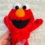 Elmo Plush Soft Toy Sesame Street approx. 8" Red Furry Used Please see photos Image 3