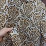 Gold and black design top Image 6