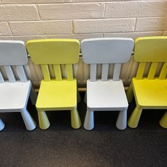 Ikea Mammut kids chairs