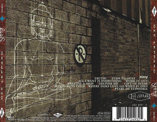 Free Postage! Def Leppard. Slang. Limited Edition. 2 x CD.