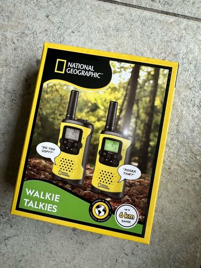 walkie talkies