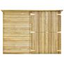 Garden Shed House 232x110x170 cm Image 3