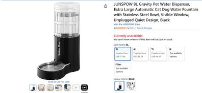 Pet Water Dispenser