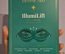 Brow Aid Illumilift Eye& Eyebrow Hydrogel Mask with a 5 Pack