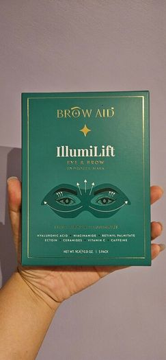Brow Aid Illumilift Eye& Eyebrow Hydrogel Mask with a 5 Pack
