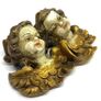 Vintage Hand Carved Wooden Putto Heads Image 3