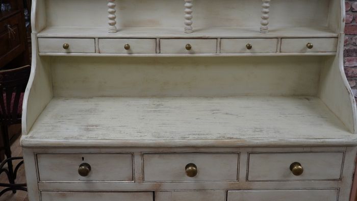 19th Century Scottish Oak Kitchen Dresser