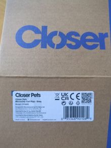 Cat Flap, Grey, NEW