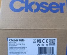 Cat Flap, Grey, NEW