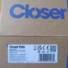 Cat Flap, Grey, NEW
