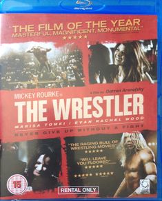 The Wrestler (Darren Aronofsky Film) [2008] Mickey Rourke, Marisa Tomei & Evan Rachel Wood [Blu-ray Movie]