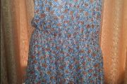 Brand new Next summer boutique floral tube dress size UK18 EU46 Postage included
