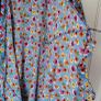 Influence blue cross body dress with puff sleeves Sz 16UK Image 10