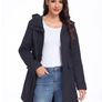 Brand New Vancavoo Women's Lightweight Transitional Jacket with Hood - Navy Blue XXL Image 3
